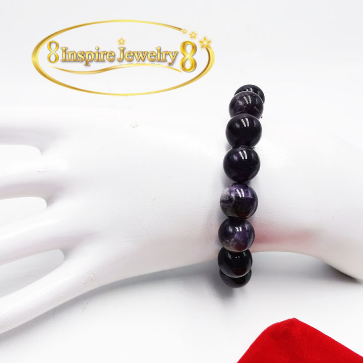 inspire-jewelry-อเมทิสต์-amethyst-10min-1วง-หินที่มีสีม่วงอ่อนจนถึงเข้ม-มีพลังในการบำบัดดีเยี่ยม-ก่อให้เกิดความยุติธรรมขึ้นในใจ-ขจัดความคิดด้านลบ-ความโกรธเคือง-บาดแผลทางอารมณ์-ช่วยลดความเครียด-ทำให้จิ