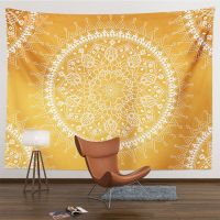 Mandala Tapestry Wall Hanging Boho Decor Wall Cloth Tapestries Psychedelic Hippie Night Moon Tapestry Mandala Wall Carpet