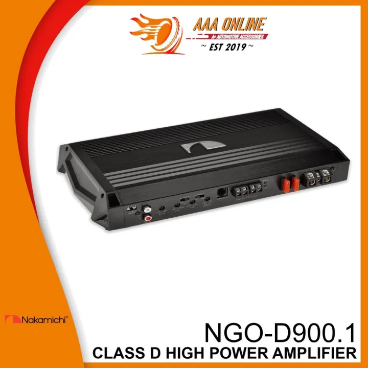 NAKAMICHI NGOD900.1 Car Amplifier Class D High Power