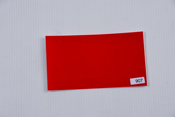 สติ๊กเกอร์สี โกดัก 53x70cm ( 1 แพ็ค บรรจุ 10 แผ่น ) #907 แดง
