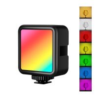 SmartPhonemall PULUZ Pocket 2500-9000K+RGB Full Color Beauty Fill Light Handheld Camera Photography LED Light (Black)