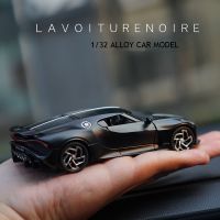 【CC】 1:32 Bugatti Lavoi ture noire Alloy Car Diecasts  amp; Vehicles Miniature Scale Children Kids Gifts