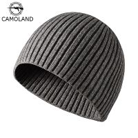 [Fine Jewelry] CAMOLAND ฤดูหนาวที่อบอุ่นถัก Beanies ชายกีฬากลางแจ้ง Windproof ป้องกันความเสี่ยงหมวกสบายนุ่มเดินป่าขี่จักรยาน Beanies