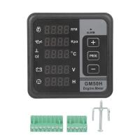 GM50H Engine Digital Display Meter DC8-36V Multifunctional Generator Accessories