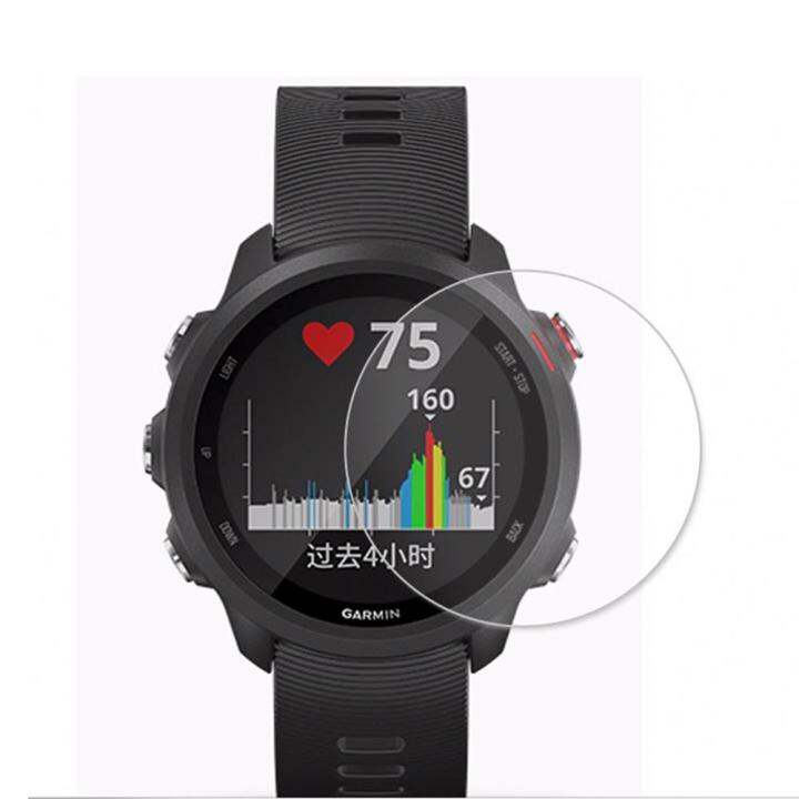 zenia-2-ชิ้นปกป้องหน้าจอฟิล์มสำหรับ-garmin-forerunner-645-245-245-music-hd-9-h-2-5d-tempered-แก้วป้องกันระเบิดป้องกันฟิล์มป้องกันรอยขีดข่วน