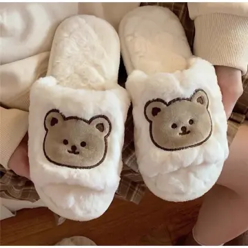 Aggregate more than 190 teddy slippers online best