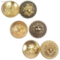 ♚ 10pcs/lot metal buttons for clothes gold color sweater coat decoration shirt buttons accessories DIY JS-0165