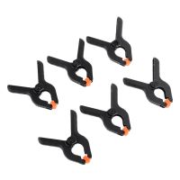 6 PCS New Hard Plastic Micro Spring Clamps Set DIY Tools Clips Grips