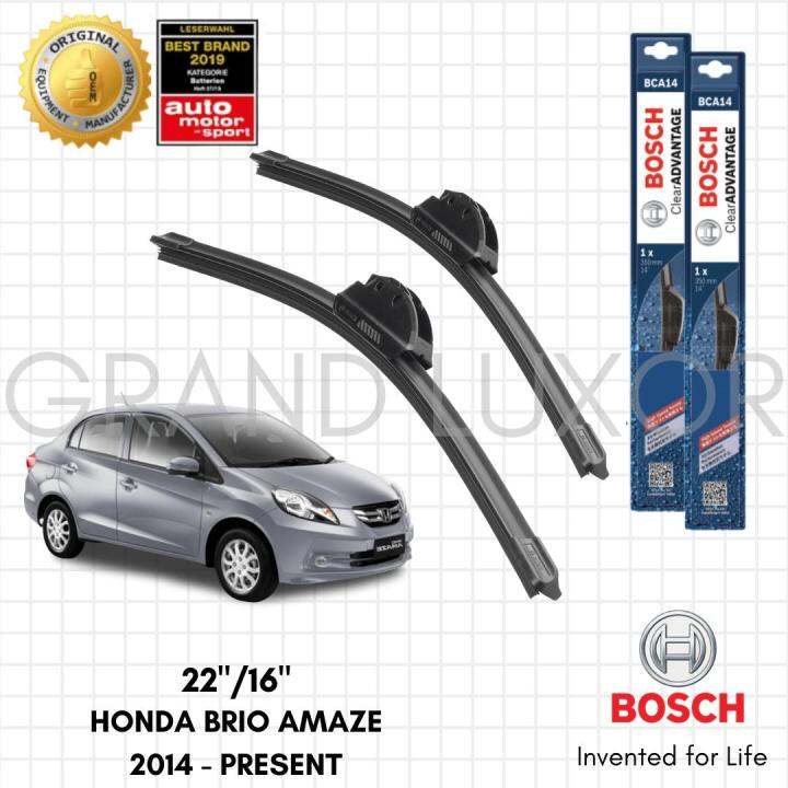 Bosch Clear Advantage Wiper Blade Set For Honda Brio Amaze