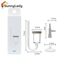 SunnyLady ถังปลาอะคริลิคใส Co2,อุปกรณ์อุปกรณ์สำหรับตู้ปลากระจายน้ำหอมขนาดเล็กสำหรับตู้ปลาไร้เสียงประสิทธิภาพสูง