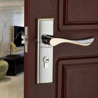 Modern Mute Room Door Lock Handle Fashion Interior Door Knobs Single Bolt Door Lock Anti-theft Gate Lock Furniture Hardware