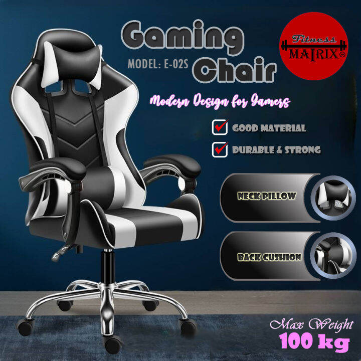 Fitness Matrix PH Gaming Chair Ergonomic Computer, Executive Heavy Duty