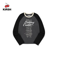 [KIRSH] LETTERING RAGLAN T-SHIRT |22AW |