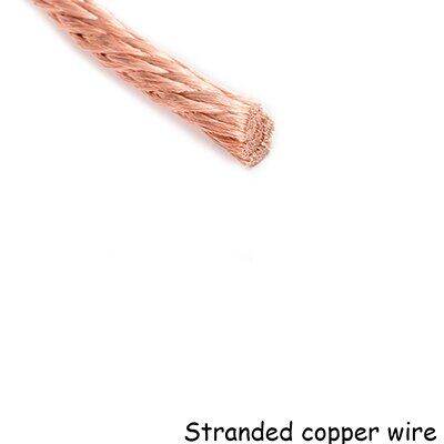 Meters Copper Braided Grounding Wire Distribution Line Silver Bare