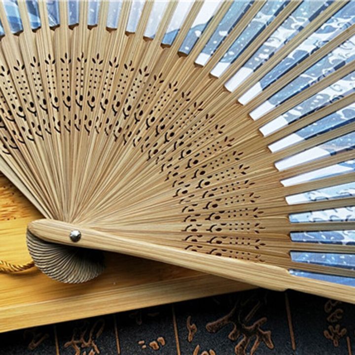 silk-hand-fan-mount-fujikanagawa-waves-japanese-folding-fan-pocket-fan-wedding-party-decoration-gifts-home-wall-decoration