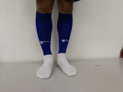 Kronos Socks [ Royal/White : KSC 1013 ]