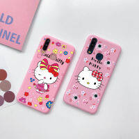 LULTONเคสโทรศัพท์สำหรับVIVO Y17 Y12 Y15 Y11 Y12i Y19 Y50 Y30 Y20 V15การ์ตูนน่ารักHello KittyทาสีShatter-Resistant Shell