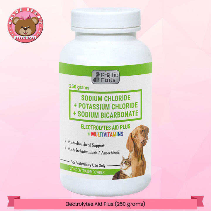 CHLOEBEARProlific Tails Electrolytes Aid Plus + Multivitamins Anti