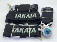 สายเบลท์ takata สีดำ 4 จุด เข็มขัดนิรภัยความปลอดภัย เพิ่มความสปอร์ตให้กับรถคุณ ติดตั้งได้ง่ายๆ คุณภาพดี แข็งแรง ทนทาน ไม่ขาดง่าย