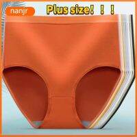 [READY STOCK]Plus Size High-Waist Panty Women Panties Cotton Underwear Breathable No Trace Antibacterial Panty