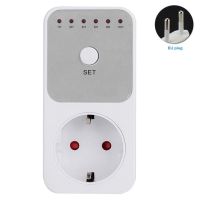 OEK-1pc Us Eu Uk Plug Countdown Timer Switch Smart Control Plug-in Socket Auto Shut Off Outlet Automaticl Turn Off Electronic Device