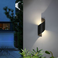 Outdoor Wall Light Modern Waterproof IP54 villa Porch Garden aluminum Wall Lamp Led patio exterior 110V 220V Wall Wall sconces