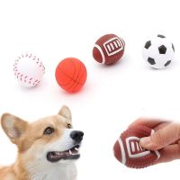 【YF】ﺴ  Dog Chew Bouncy Rubber Indestructible with String Interactive for Big Games