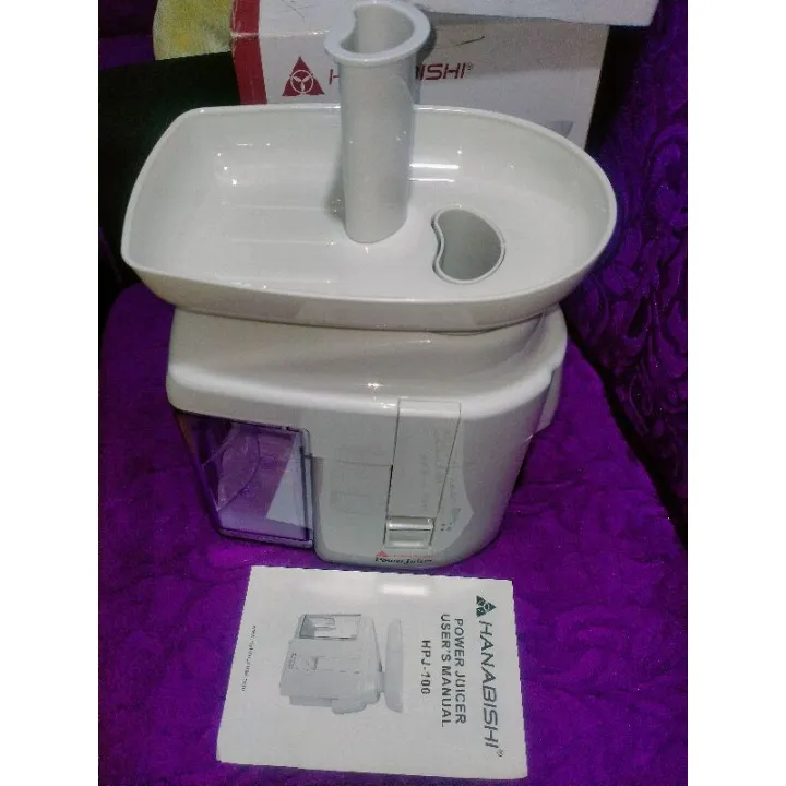 Power juicer HPJ100 Hanabishi Lazada PH