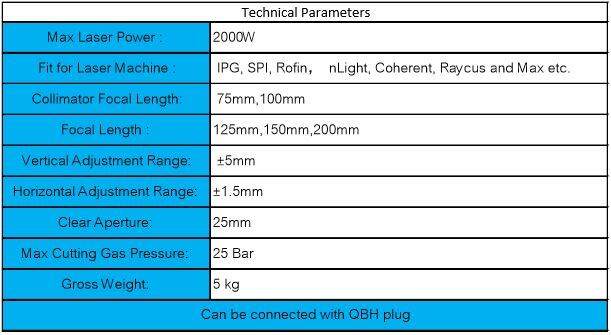 หัวตัดเลเซอร์ไฟเบอร์-2000w-fiber-laser-cutting-head-เทสสินค้า-รับที่ร้าน