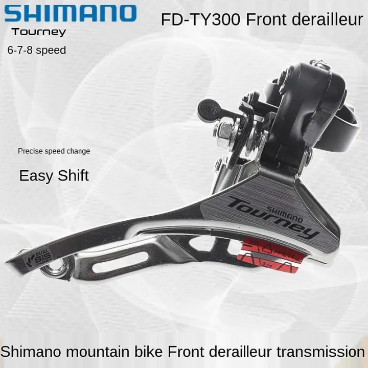 【Ready Stock】34.9mm 6/7/8 Speed Pullup Front Derailleurs Tourney FD