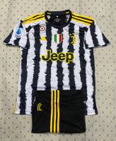 เสื้อฟุตบอล ทีม Juventus เสื้อพร้อมกางเกงใหม่ล่าสุดชุดกีฬา 2023 เนื้อผ้าดีใส่สบาย