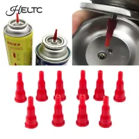 1/3pcs Reusable Plastic Inflatable Head For Cigarette Lighter Spray Gun Fill Butane Gas Adapter Can Put On Cassette Gas Tank