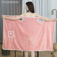 ♀ﺴ❃ Bathroom Wearable Bathrobe Towel Dress Women Shower Female Soft Bath Towel For Adults Lady Home Textiles Bath And Sauna Towels