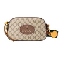 กระเป๋า GUCCI GG SUPREME MESSENGER BAG (BEIGE/EBONY)