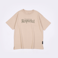 DBGS เสื้อยืดคอกลม ทรง Oversize พิมพ์ลาย Respected