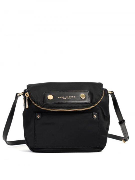 Original Marc Jacobs Preppy Nylon Mini Natasha Crossbody Bag Black