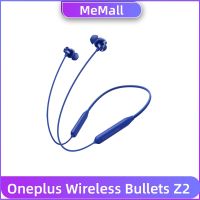 ZZOOI Oneplus Bullets Wireless Z2 Wirelesss Earphone 12.4mm Driver AI Noise Cancelling Wireless Heahphone 30 Hours Battery Life IP55