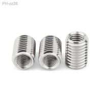 2/5pcs 304 Stainless Steel Thread Adapter Male to Male M2.5 M3 to M16 Inside And Outside Thread Insert Nut Transfer Screw Sheath