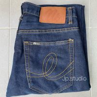 Jp.jeans กางเกงยีนส์ผู้ชาย ทรงกระบอก ปลายขา7” ผ้ายืดเป้าซิป มีไซส์ใหญ่