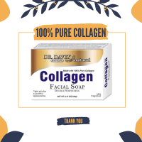 Dr.DAVEY Collagen Natural 100% FAcial Soap Double Whitening 100g สบู่ล้างหน้าคอลลาเจน เนเชอรัล 100% ดับเบิ้ลไวท์เทนนิ่ง 100กรัม