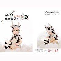 、‘】【= Baby Clothing Studio Animal Theme Calf Photo Clothes Full Moon Photography Clothing One Hundred Days Baby Ing Props