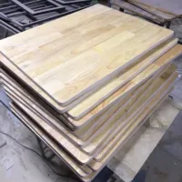 Mặt bàn gỗ cao su tự nhiên 60cmx80cm bền đẹp chống mối mọt