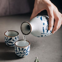 Personalise Japanese Style Hot Wine Pot Accessories Set Ceramics Rice Wine Glass Sake Set Jogo De Panela Furniture Home JD50JJ