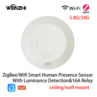 Zigbeewifi MmWave ไมโครเวฟเรดาร์ร่างกายมนุษย์การปรากฏตัว Motion Sensor สวิตช์ไฟส่องสว่างการตรวจสอบ110220โวลต์ Tuya ชีวิตสมาร์ท