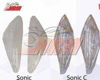 ฝาไฟเลี้ยวหน้า Sonic, Sonic C เก่า ใหม่ สีใส อย่างดี ไม่แท้ (จำหน่ายเป็นคู่)