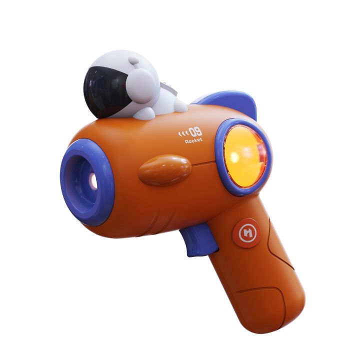 loose-ของเล่น-ไฟฉายโปรเจคเตอร์-ไฟฉายการ์ตูน-ซีรีส์อวกาศ-มีผลเสียง-projection-flashlight-toy