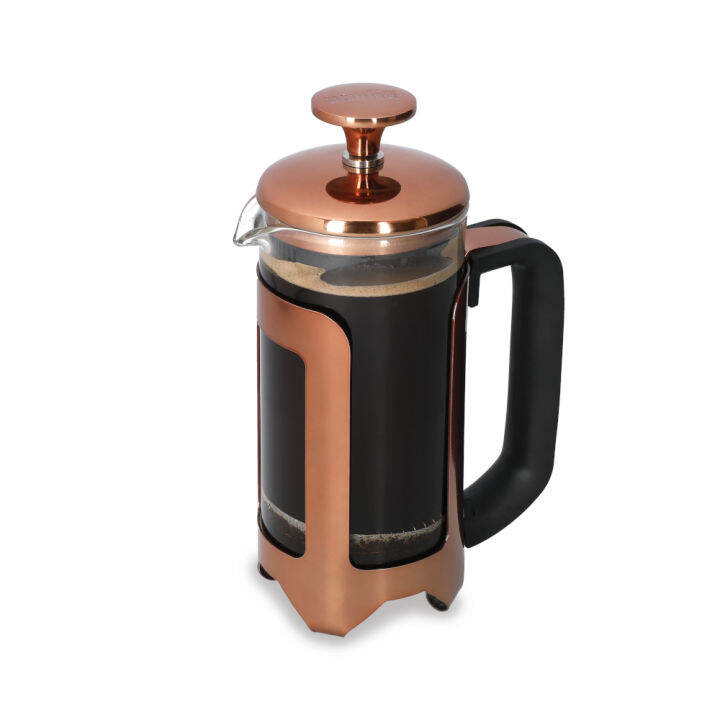La Cafetiere French Press Roma Stainless Steel Cafetiere copper กาชง