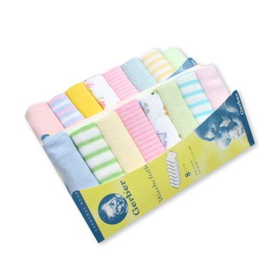 8pcs Soft Cotton Baby Towels Newborn Saliva Nursing Face Bathing Face Square Towel Baby Girls Washcloth Handkerchief Bebe Toalha
