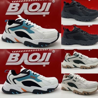 [New 08/2023] BAOJI บาโอจิ รองเท้าผ้าใบผู้ชาย bjm810