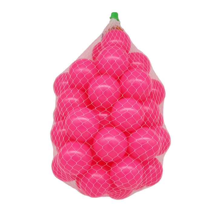 ลูกบอลพลาสติก-ลูกบอลสีสวย-100-ลูก